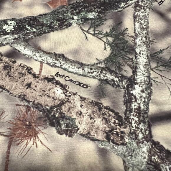 Mountain Dew x Lost Camo Shirt Mens Large XD Half Zip Pullover Sweatshirt - Picture 4 of 7